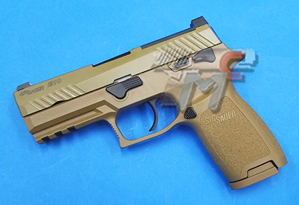 SIG AIR P320 M18 6mm Gas Blow Back Pistol (TAN) - Click Image to Close